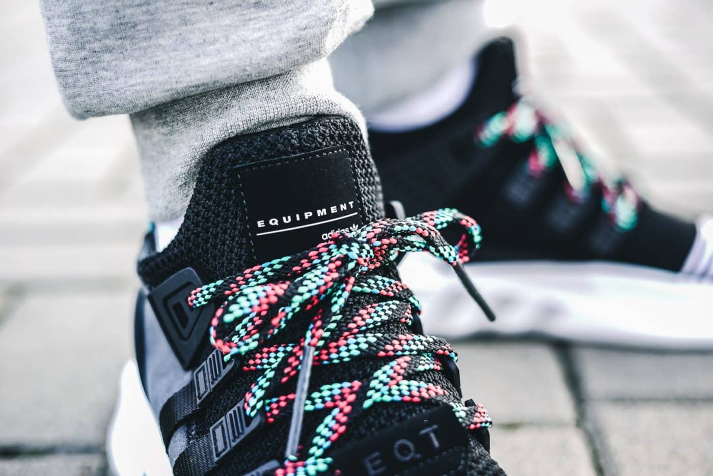 Adidas eqt bask adv core outlet black/sub green  cq2993